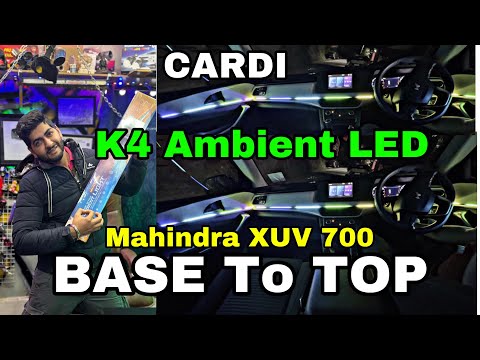 Base Model XUV 700 ko Top se b Acha Bna dala ? How to install K4 Ambient light? XUV 700 modified ESA