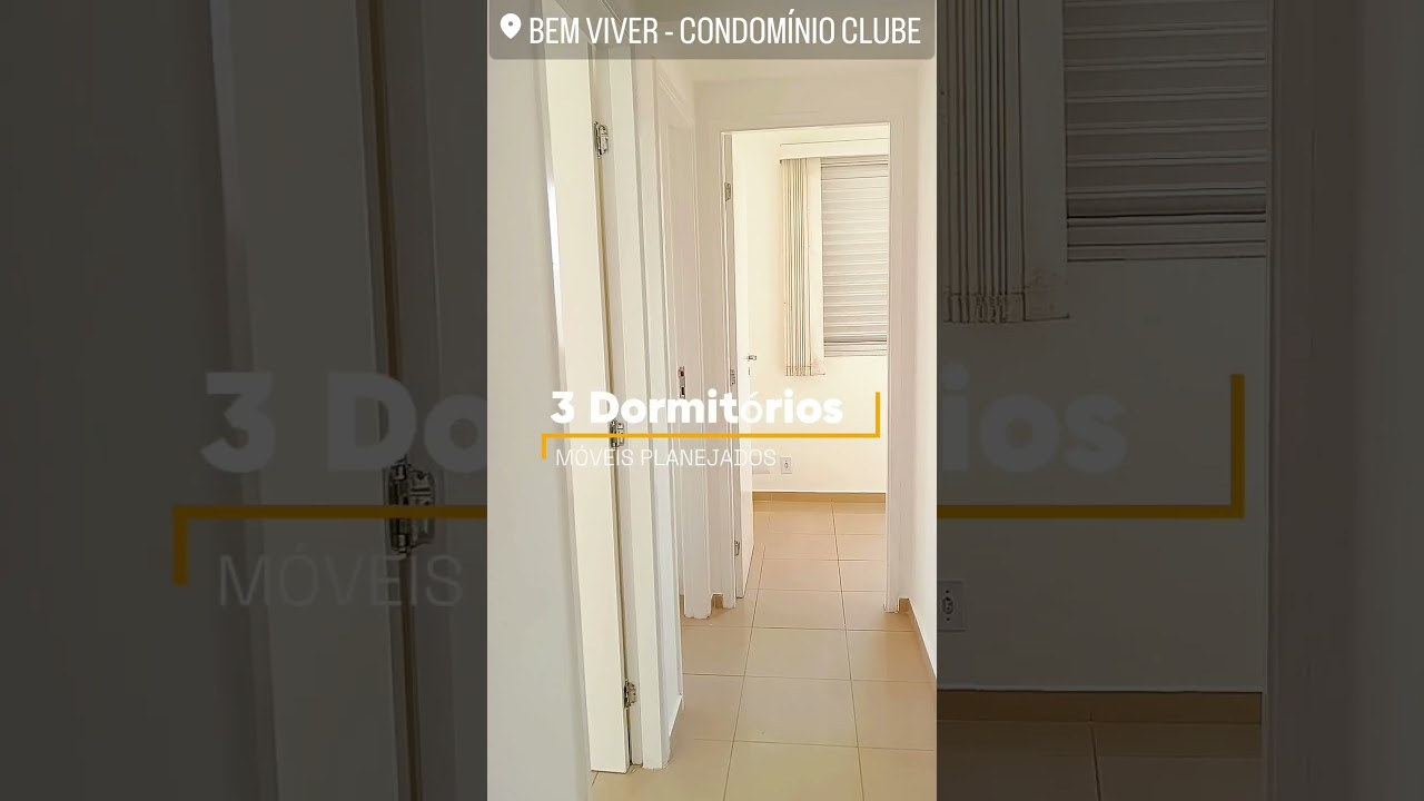  Apartamento com Lazer Completo – 68m² | 3 Dormitórios