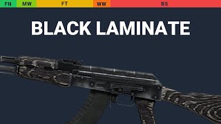AK-47 Black Laminate Wear Preview