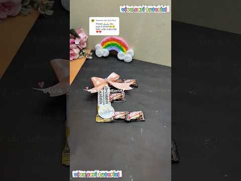 ide kado ulang tahun bentuk huruf E #birthdaygift #giftdiy #kadoulangtahun #giftideas #idekadounik