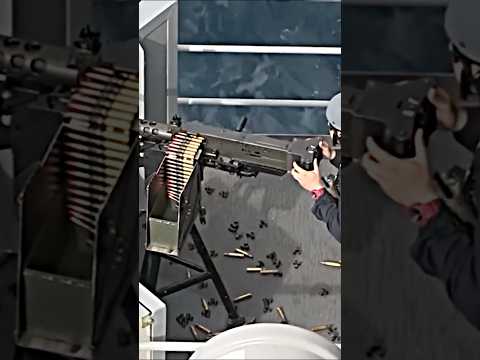 Watch US NAVY OBLITERATE Pirate Boat using Mk 38 Machine Gun! #usnavy