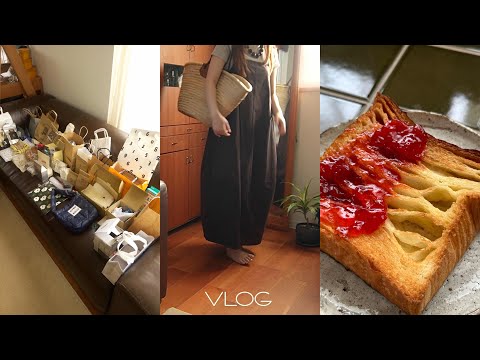[VLOG]嫌いな季節がやってきた_ZARA HOME,H&M購入品/皆さんからのプレゼント開封/ミルクレープ作り
