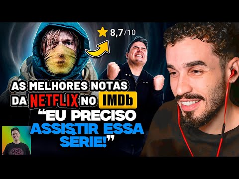 TOP 10 MELHORES SÉRIES DA NETFLIX DE ACORDO COM O IMDB | REACT SÉRIE MANÍACOS