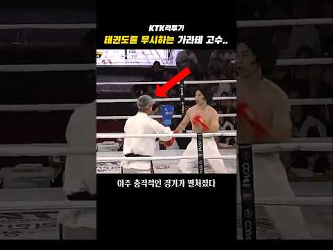 한국 태권도를 개무시한 가라테 고수의 최후