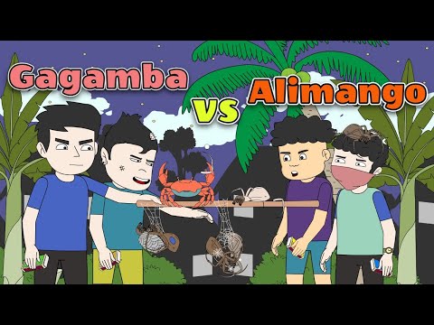 Gagamba Vs Alimango | Pinoy Animation