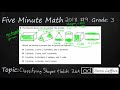 Classifying 2D and 3D Shapes: STAAR Practice