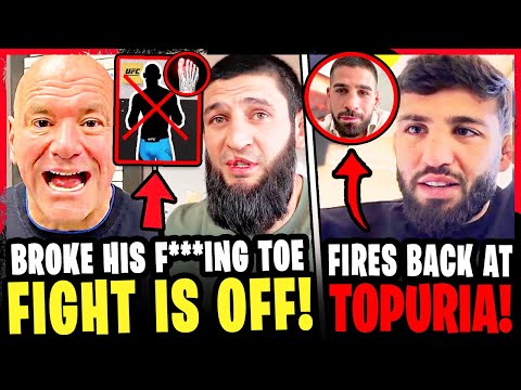 Dana White FORCED to CANCEL UFC 318 FIGHT! Arman Tsarukyan FIRES BACK at Ilia Topuria! Khamzat