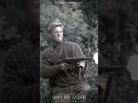 A soldier attacks a tank. #movieshorts#ww2