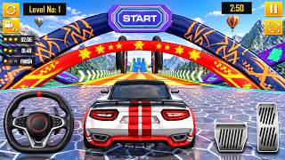 Mega Ramp Car Racing Master 3D – Supercars vs Impossible Roads Android GamePlay