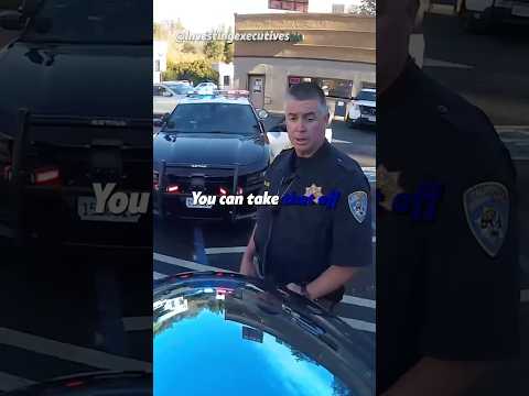 So DashCam Is Illegal Now 😂😂😂 full vid: FZingCrazyAuditor: Detained for GoPro on helmet!