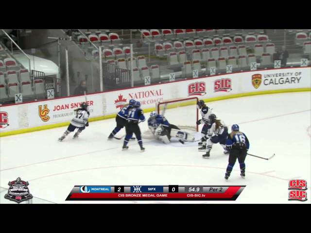 2015 CIS Women's Hockey Championship: Bronze Medal Game (No. 4 StFX vs No. 6 Montreal)