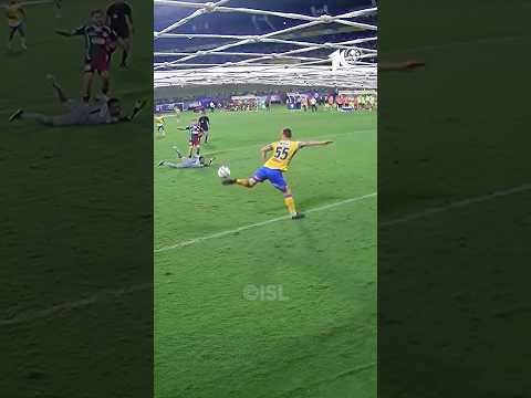 #MarkoLeskovic the last man S̶T̶A̶N̶D̶I̶N̶G̶ FLYING! 🥵👀 | #ISL #ISL10 #shorts