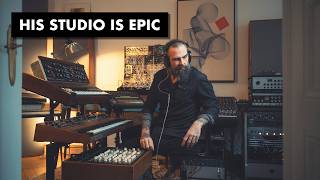 Tour of a BEAUTIFUL Synth Studio — So Many Amazing Synthesizers!!