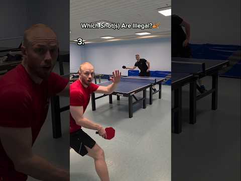 Which shot(s) are illegal?#tabletennis #pingpong