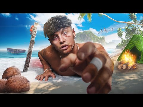 Survivre 50 Heures sur une Île Déserte Sans Expérience de SURVIE 🏝