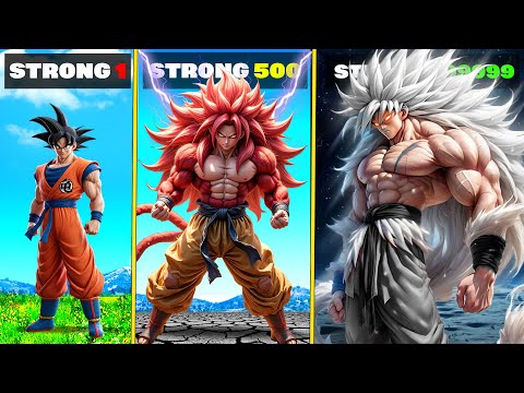 UPGRADING WEAKEST to STRONGEST GOKU in GTA 5