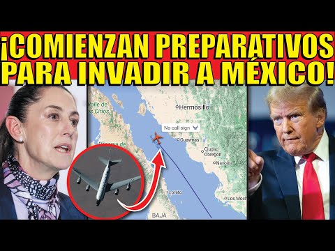 ¡ARRANCO INVASIÓN "SUAVE" A MÉXICO! ESTO NO ES BROMA! MANDAN AVIÓN ESPIA! ALERTA MÉXICO!