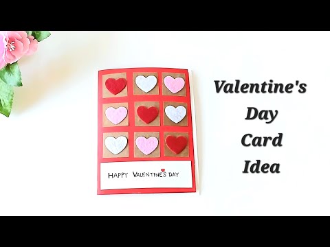 How to Make Valentine's Day Card | DIY Valentine's Day Card (Easy)!