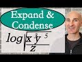 Logarithm Properties and Operations