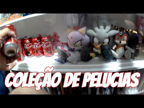 Pelúcias do Sonic Organizando Minha coleção pt4