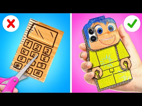 COOL DIY CARDBOARD GADGETS 🚀 Try These Incredible Parenting Tricks That Do Work