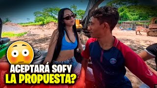 Escuchen lo que Felipe le propone a Sofy al llegar a este lugar