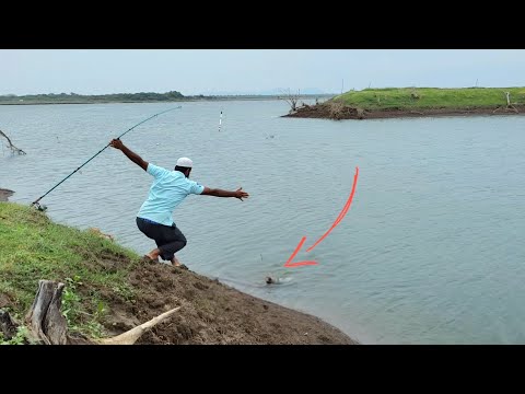 "HOOK WAS COLD & THEN  TILAPIA WAS JACKPOT Hit!" TRADITIONAL RIVER FISHING TILAPIA AND ROHUFISH