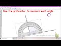 Measuring Angles Accurately with a Protractor