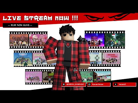 Live now 🔴 || Selamat Siang tamatkan tower apa ya ? 🤔 #roblox #imran65 #shorts #2025