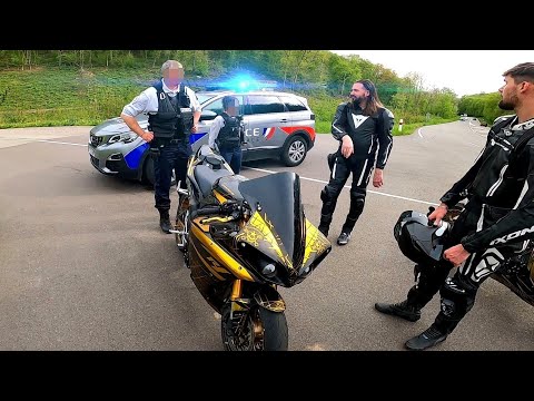 POLICIER EN COLERE ! R1 Crash + 2000 ch de sportive ride de l'extrême