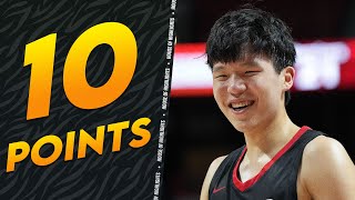 #16 Pick Yang Hansen NBA DEBUT! 10 PTS 4 REB 5 AST & 3 BLK vs Warriors 🔥 2025 Summer League