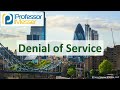 Denial of Service (DoS) and Distributed Denial of Service (DDoS) Attacks