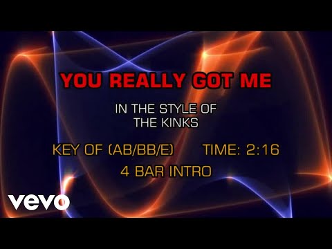 The Kinks – You Really Got Me (Karaoke)