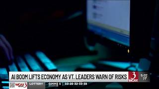 YouTube video thumbnail: Vermont Revenues Holding Steady as Economists Warn of AI-Driven Market Risks