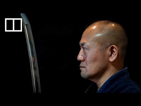 YouTube video thumbnail:  Pop Culture Fuels Revival of Japan’s Traditional Swords