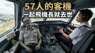 [真實錄音]57人的客機，機長一起飛就下線去世，飛機緊急返回。 Envoy 3556