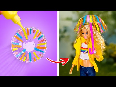 PIMPE DEINE BARBIE-PUPPE MIT DIESEN FASZINIERENDEN DIY-HACKS AUF 😎🎀