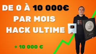 Comment Cette Stratégie Simple Me Fait Gagner Plus de 10 000 € Par Mois Sans Audience