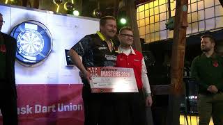 Sponsorworld Masters 2026 - præmieoverrækkelse