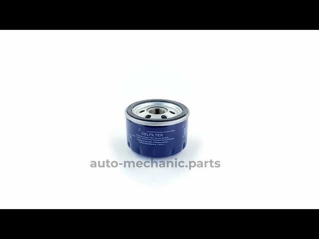 Фільтр оливний Renault Kangoo 1.9D/1.5dCi/1.4i/1.6i/Trafic/Vivaro (низький), відео - інтерент-магазин Auto-Mechanic