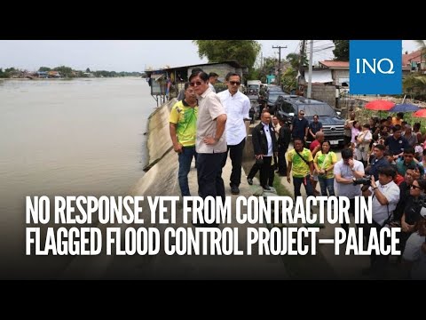 YouTube video thumbnail: Palace: No Response yet From Contractor in Flagged Flood Control Project