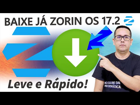 SISTEMA OPERACIONAL LEVE e RÁPIDO! BAIXE JÁ  Zorin OS 17.2 Core