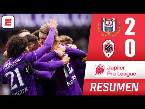 CHINO HUERTA asistió en gran victoria por 2-0 del Anderlecht frente al Antwerp | Jupiler Pro League