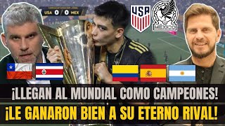¡EL PAPA DE LA CONCACAF! PRENSA INTERNACIONAL REACCIONA ASI A MEXICO CAMPEON DE LA COPA DE ORO 2025.
