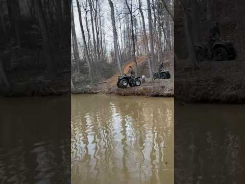Full sends on the Honda #muddy #sendit #renegade #mud #outlander2023 #honda