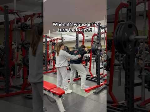 When it’s your girl’s turn to do a set