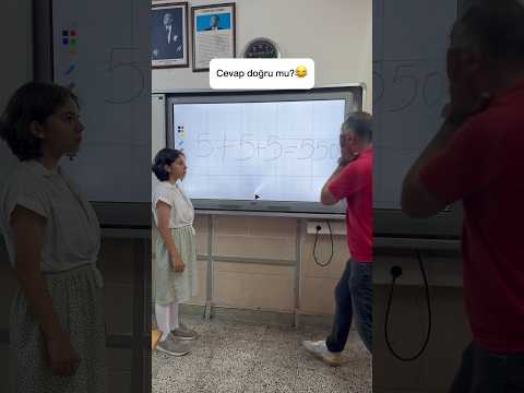 Nasıl oldu?😂😂 #eğlence #maths #eğitim #matematik