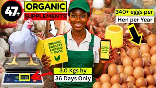 JUST USE 5 of 47 & Watch Egg COUNT & Broiler Weight Gain EXPLODE in DAYS! (100% Natural)