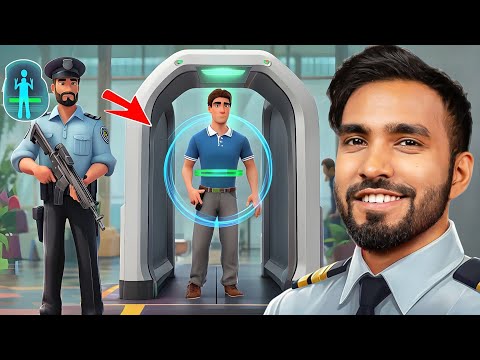 I BECAME SECURITY AT AIRPORT | TECHNO GAMERZ