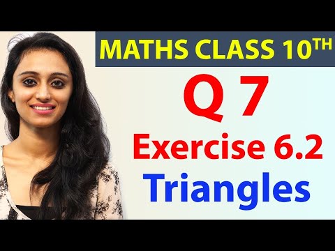 Q 7 Ex 6.2, Triangles, Chapter 6, Maths Class 10th - NCERT